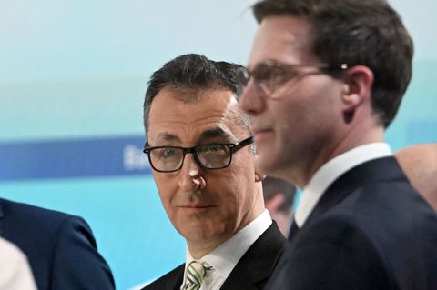 Hagel: Regierungsauftrag liegt bei den Grünen. Foto: Marijan Murat/dpa