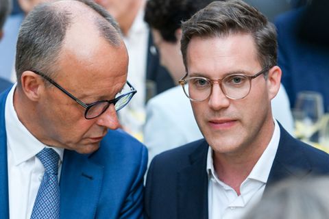 Für Merz und Hagel dürfte die Wahl in Baden-Württemberg eine Enttäuschung sein. Foto: Jens Kalaene/dpa