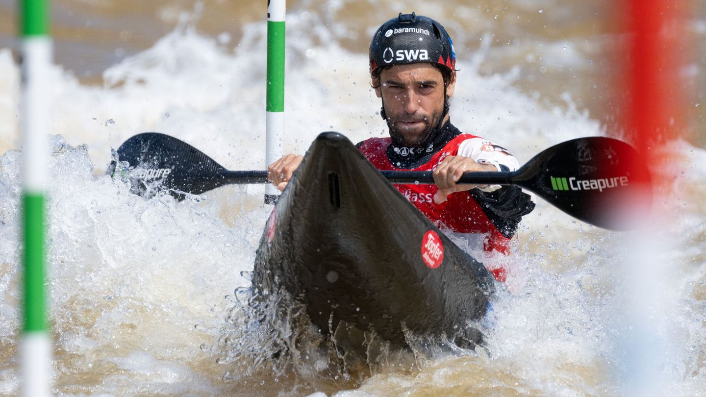 Im Kanu gehörte Hannes Aigner bis 2025 zur Weltspitze, seine Ambitionen auf den Chefsessel im Augsburger Rathaus sind aber gesch