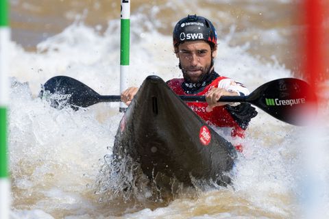 Im Kanu gehörte Hannes Aigner bis 2025 zur Weltspitze, seine Ambitionen auf den Chefsessel im Augsburger Rathaus sind aber gesch