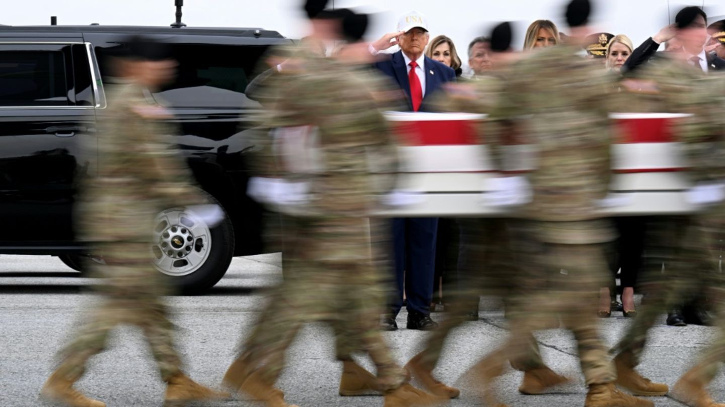 Zeremonie für sechs getötete US-Soldaten am Samstag