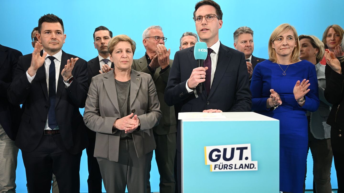 Hagel konnte das Direktmandat in seinem Wahlkreis holen. Foto: Marijan Murat/dpa