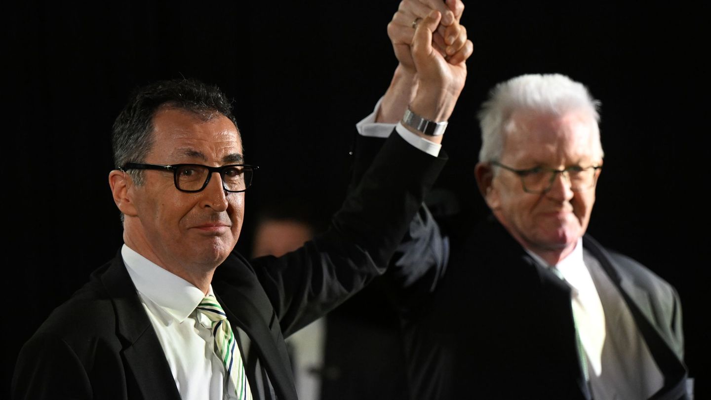 Grünen-Spitzenkandidat Cem Özdemir will in die Fußstapfen von Ministerpräsident Winfried Kretschmann (Grüne) treten. Foto: Bernd