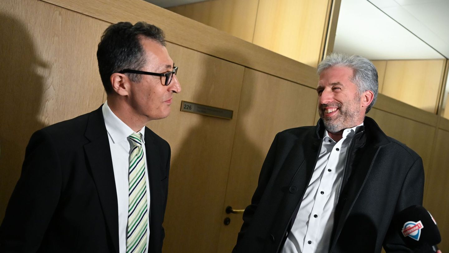 Palmer und Özdemir sind gut befreundet. Foto: Katharina Kausche/dpa