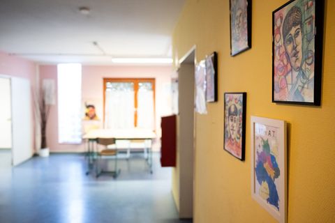 Das Valentin-Senger-Haus ist die letzte verbliebene Erstaufnahmeeinrichtung für unbegleitete Minderjährige in Frankfurt. Foto: F