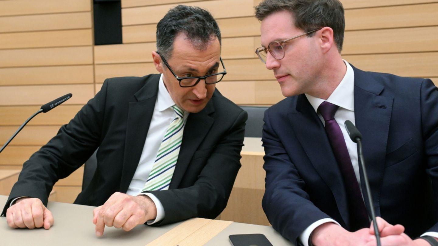 Cem Özdemir und Manuel Hagel