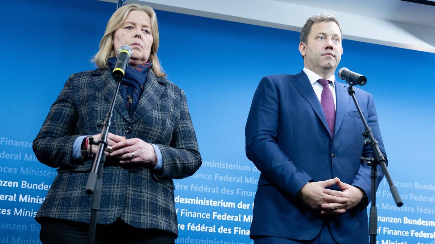 Die SPD-Vorsitzenden Bärbel Bas und Lars Klingbeil