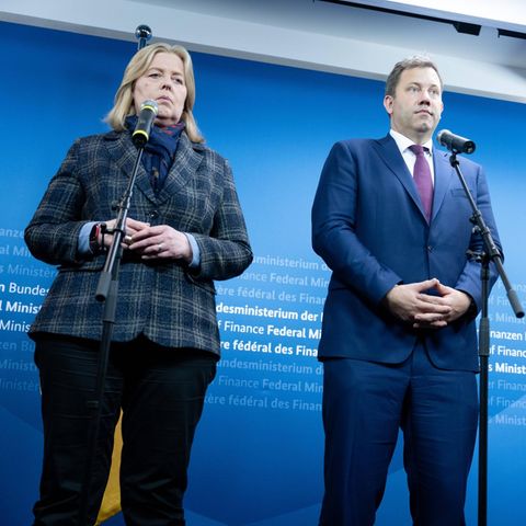 Die SPD-Vorsitzenden Bärbel Bas und Lars Klingbeil