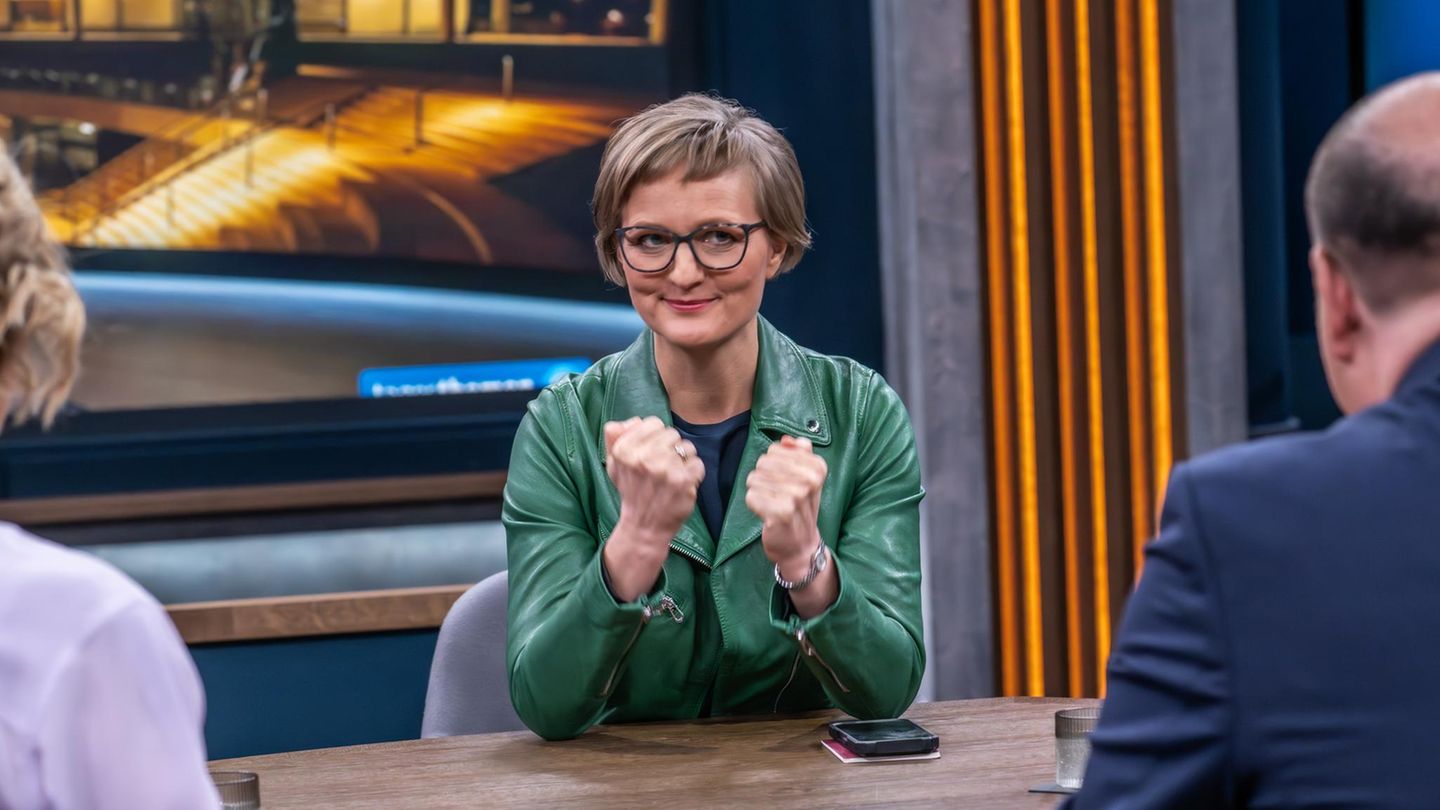 Franziska Brantner bei Caren Miosga