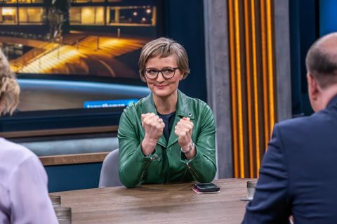 Franziska Brantner bei Caren Miosga