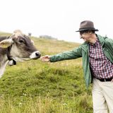 Schließlich wird der gelernte Erzieher und Sozialpädagoge Bundeslandwirtschaftsminister in der Ampelkoalition. Ein Amt, das er nicht angestrebt hat, aber solide ausfüllt. Das Bild stammt aus dem Jahr 2023