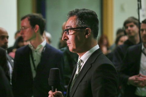 Cem Özdemir, Wahlparty der Grünen, 2026