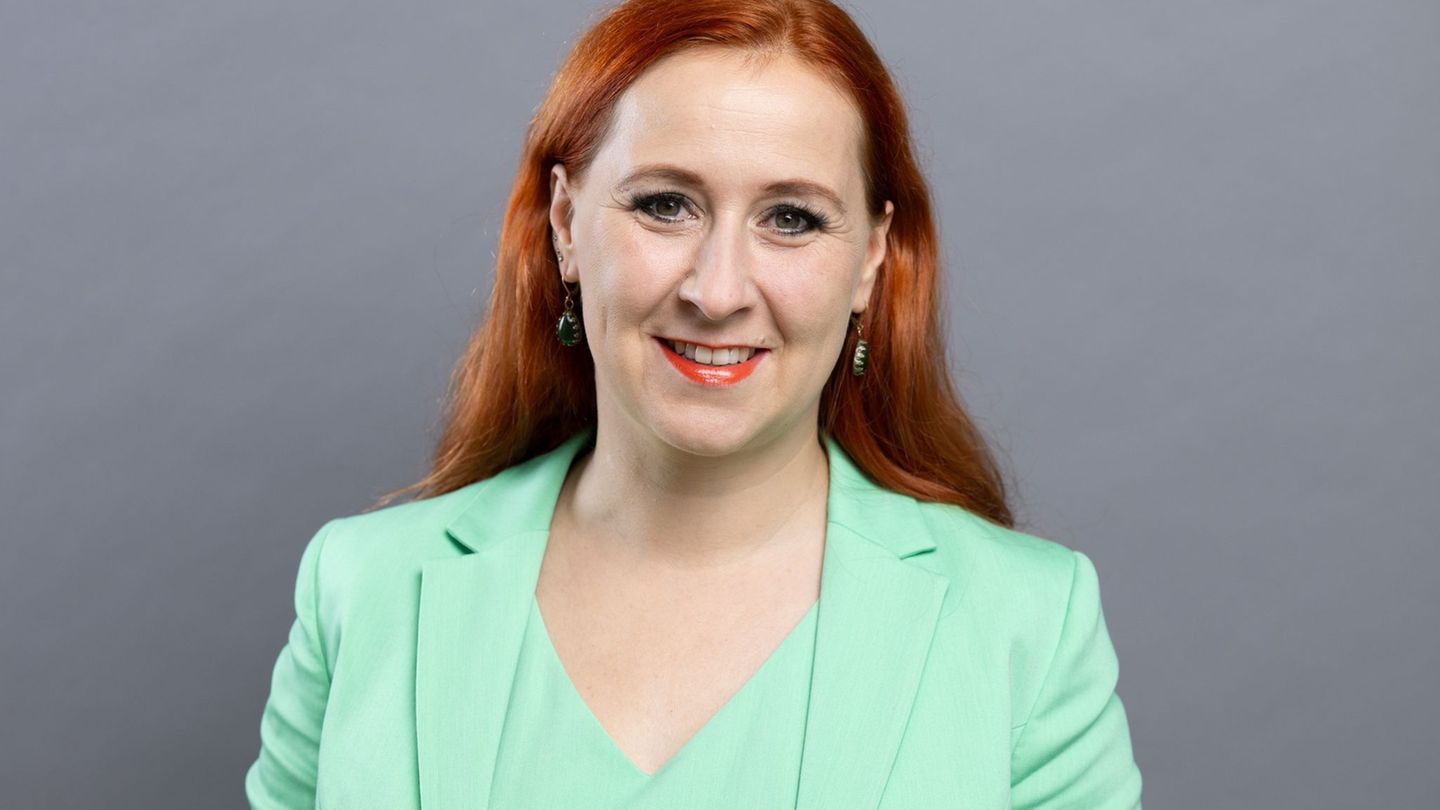 Grünen-Fraktionschefin Franziska Schubert verlangt eine grundlegende Reform der Kommunalfinanzierung. (Archvbild) Foto: Sebastia