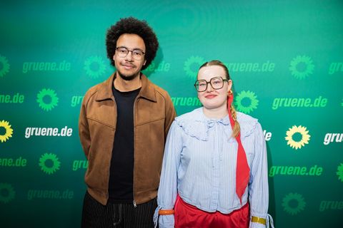 Die Grüne Jugend stellt Forderungen an Cem Özdemir. Foto: Christoph Soeder/dpa