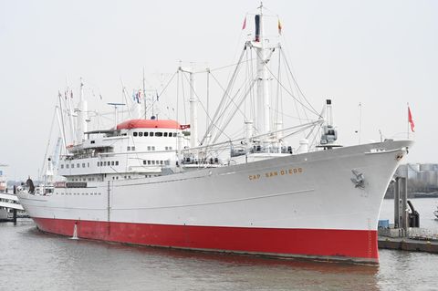 Museumsschiff „Cap San Diego“ in Hamburg