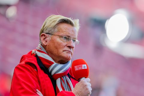 Michael Trippel ist seit vielen Jahren Stadionsprecher beim 1. FC Köln. (Archivbild) Foto: Rolf Vennenbernd/dpa