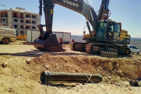 Raketenfragment in der türkischen Region Gaziantep