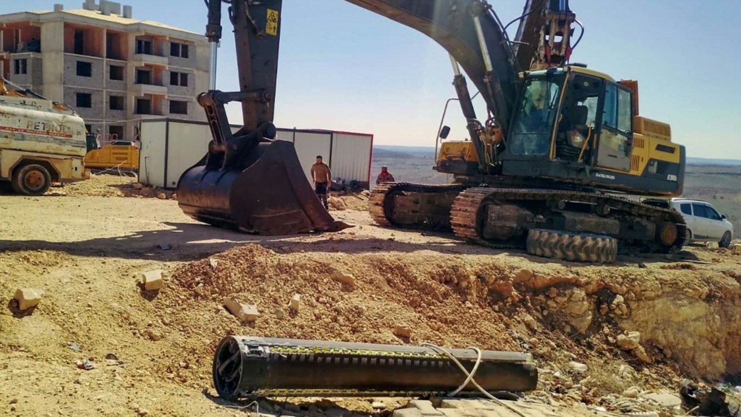 Raketenfragment in der türkischen Region Gaziantep
