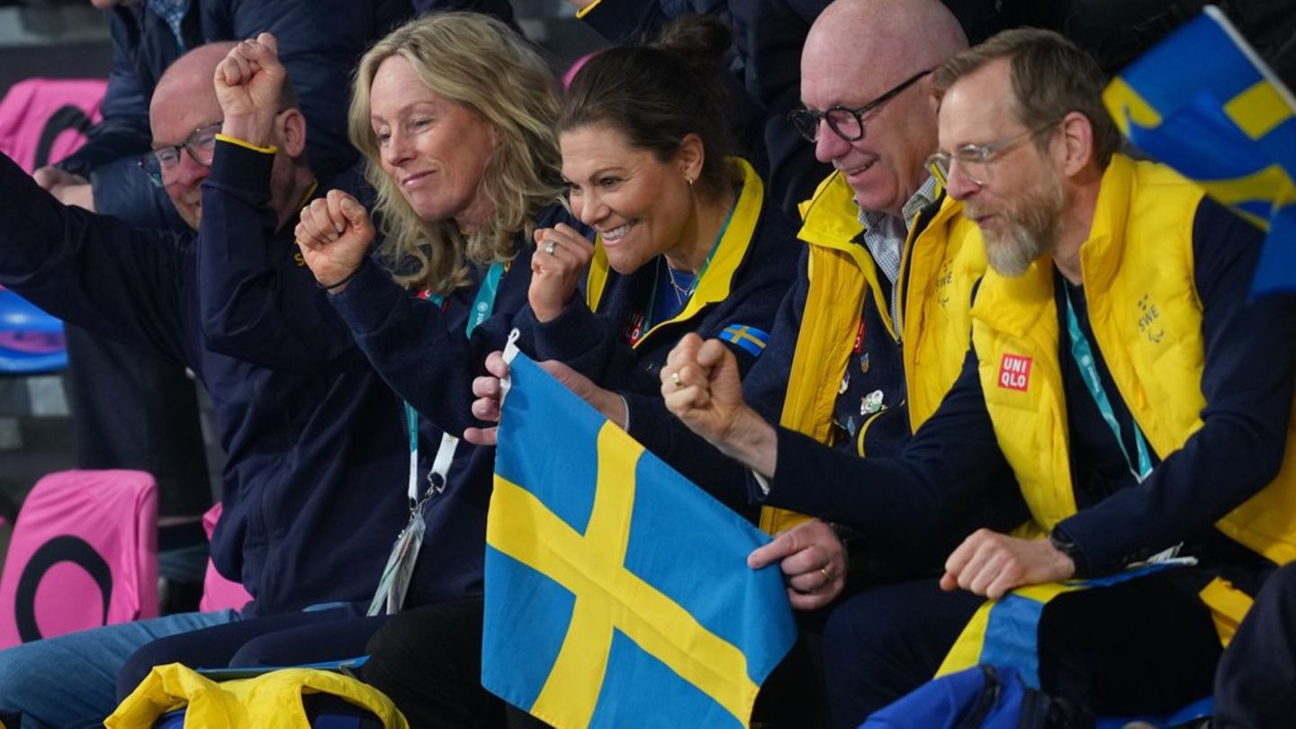 Kronprinzessin Victoria bei den Paralympics.