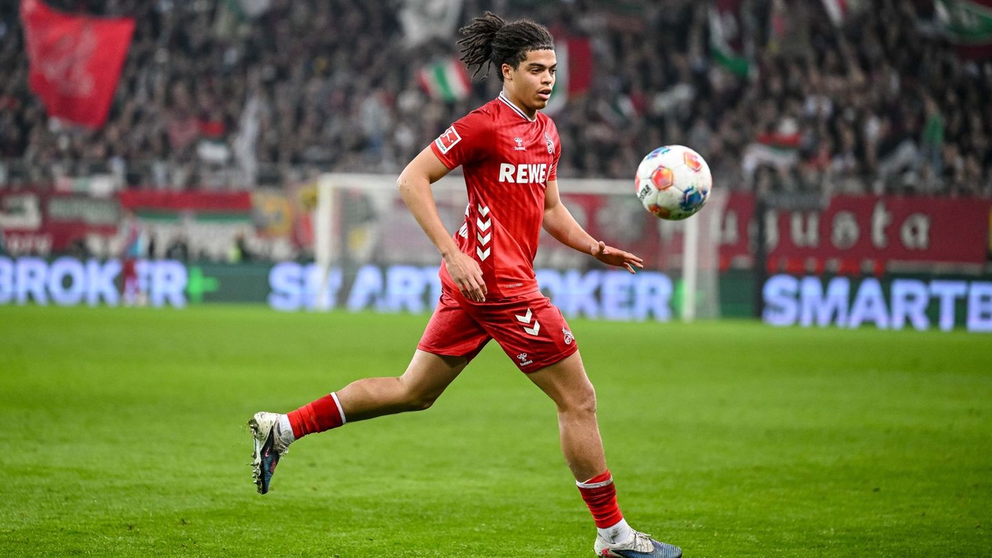 Jahmai Simpson-Pusey fehlt Köln vorerst im Abstiegskampf. (Archivbild) Foto: Harry Langer/dpa