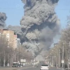 Explosion direkt neben Wohngebiet.