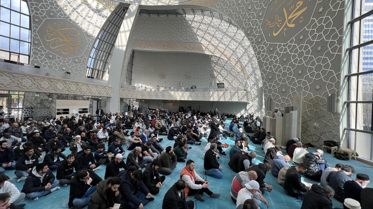 Kölner Moschee von innen