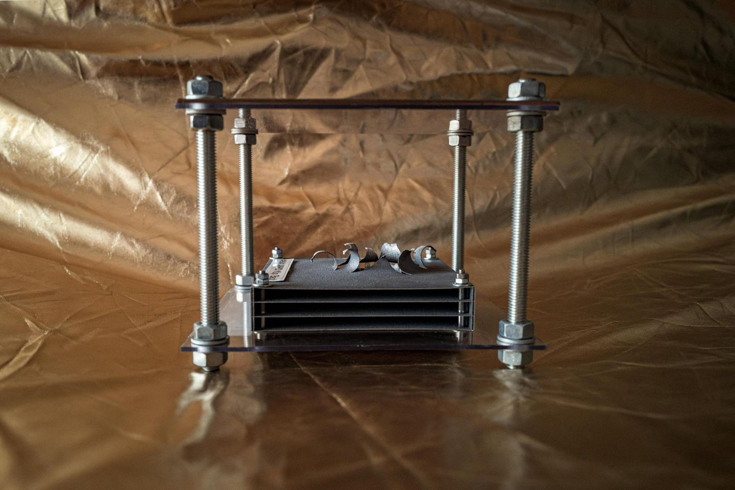 Kleine Teile als Geschosse