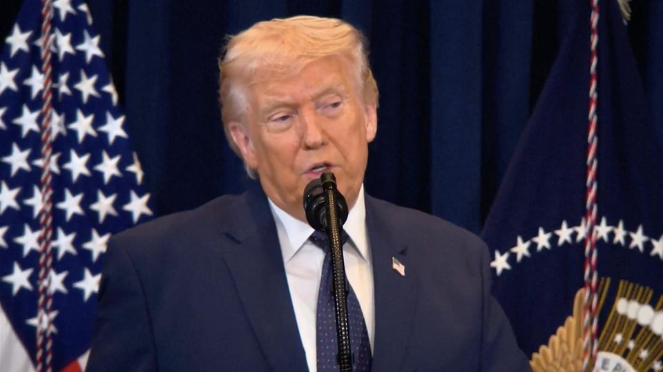 Trump deutet vage mögliches Kriegsende an