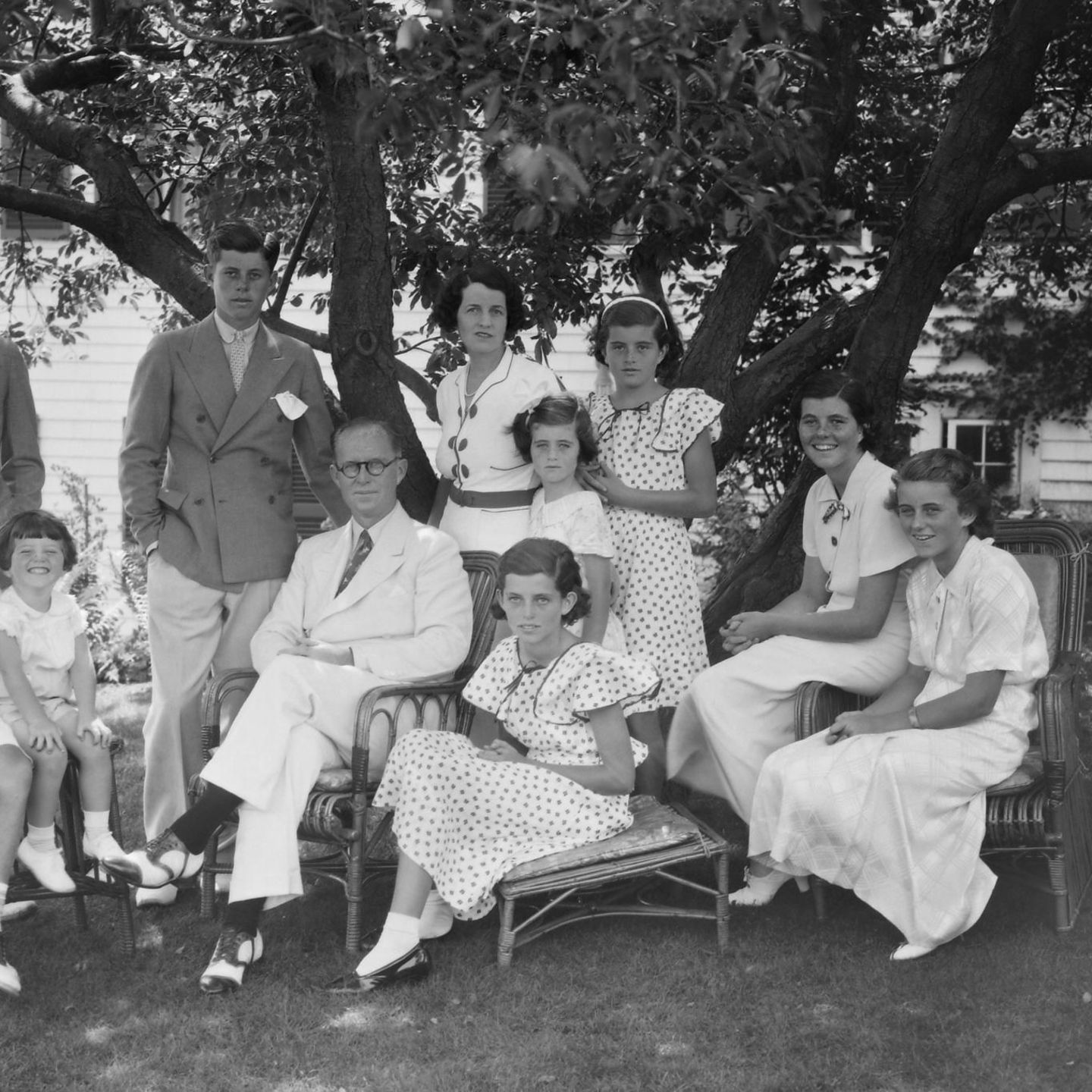 Ein Familienportrait der Kennedys