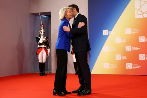 Ursula von der Leyen und Emmanuel Macron