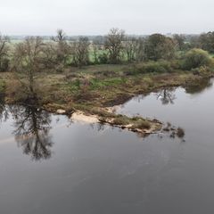 Zwölf Kameras erfassen an der Elbe jeder Tierbewegung. (Archivbild) Foto: Sebastian Willnow/dpa