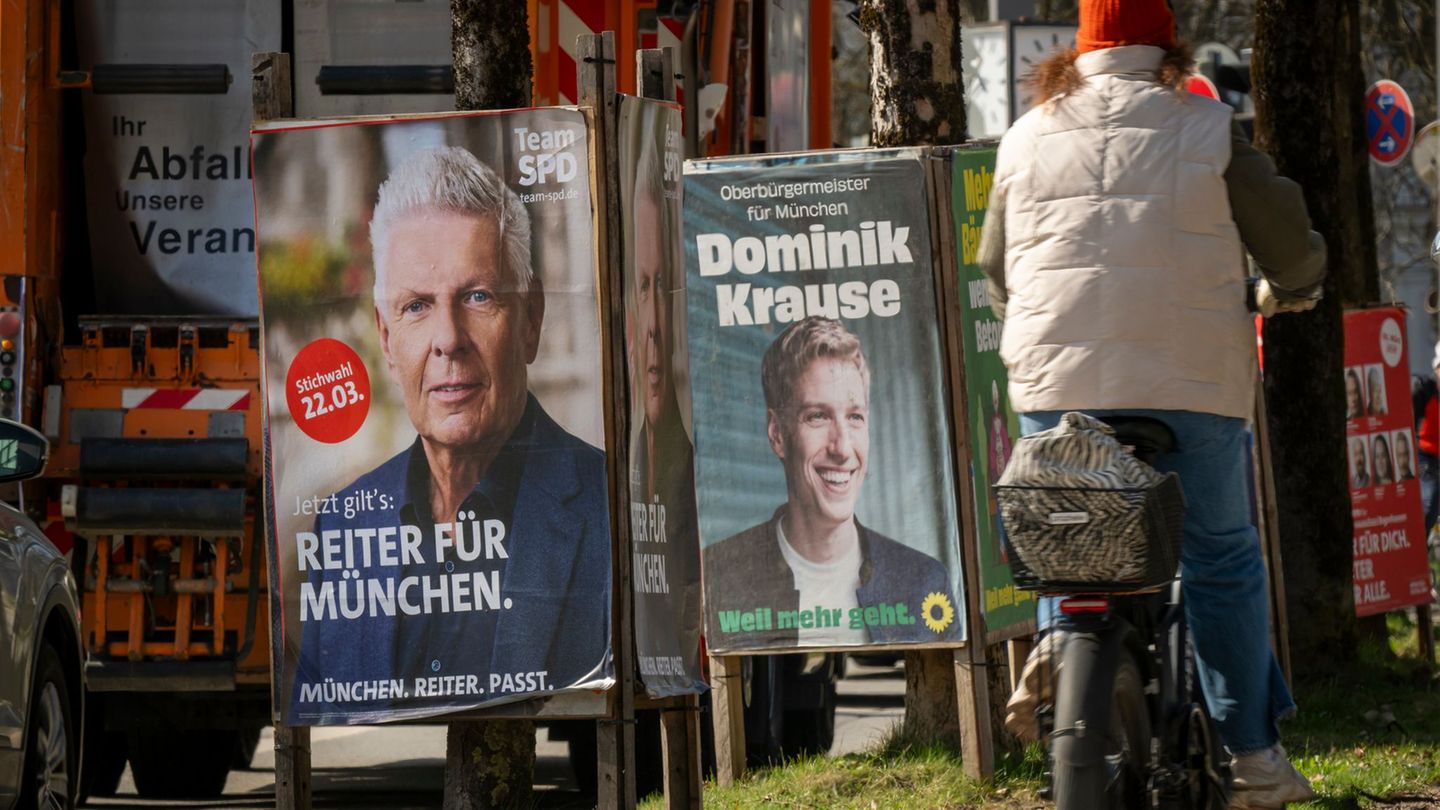 Reiter muss nach einem für ihn enttäuschenden ersten Wahlgang in die Stichwahl gegen Grünen-Kandidat Krause. Foto: Peter Kneffel