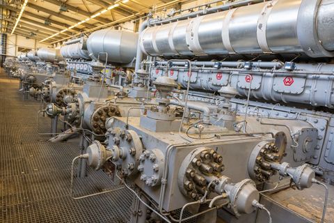 Derzeit sind die Gasspeicher fast leer - Bayern fordert vom Bund die Einrichtung einer nationalen Gasreserve, um einen Versorgun