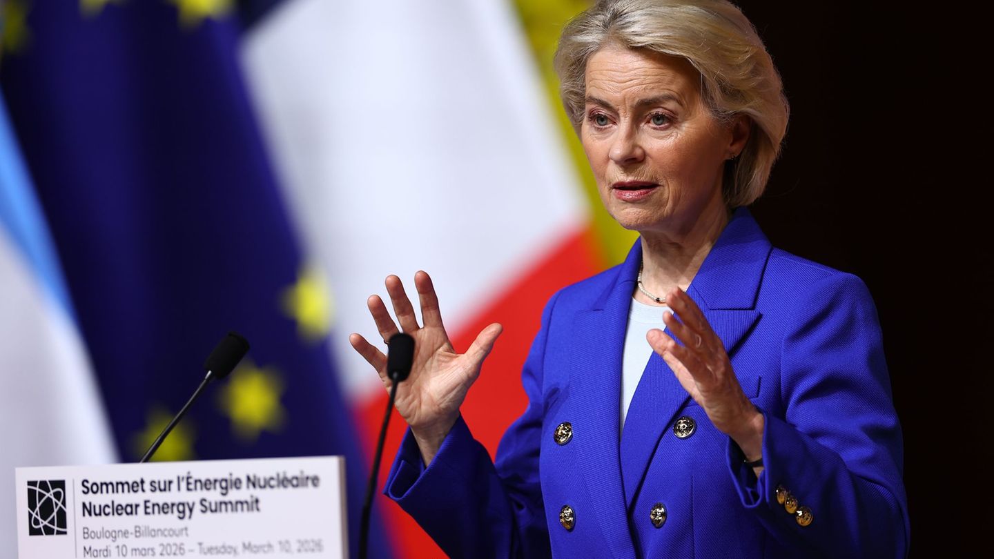 Von der Leyen hat es als einen strategischen Fehler bezeichnet, dass Europa sich von der Kernenergie abgewendet hat. Foto: Abdul
