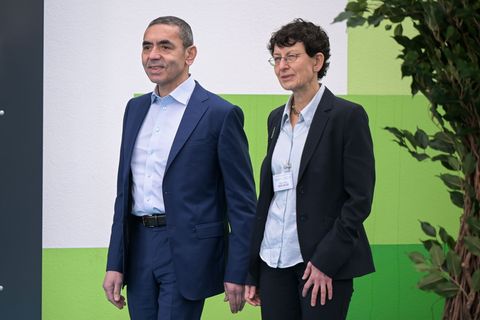 Ugur Sahin und Özlem Türeci sind die Gesichter von Biontech, machten das Mainzer Unternehmen groß. (Archivbild) Foto: Sebastian