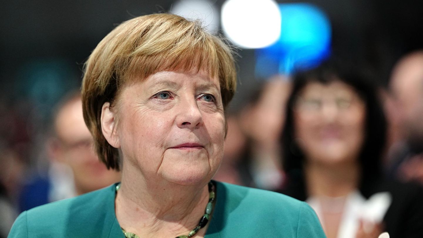 Altkanzlerin Angela Merkel auf dem CDU-Parteitag im Februar 2026