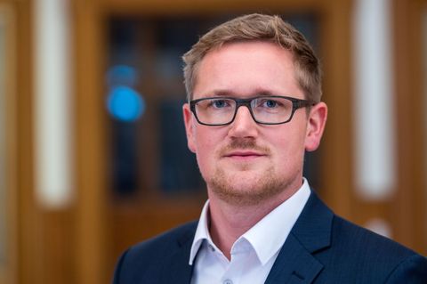 Der Landtagsabgeordnete David Wulff ist neuer FDP-Gruppensprecher. (Archivbild) Foto: Jens Büttner/dpa