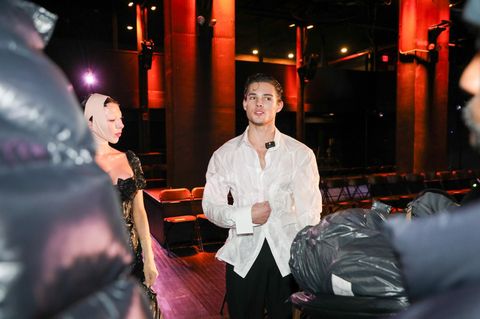 Influencer Clavicular auf New Yorker Fashion Week