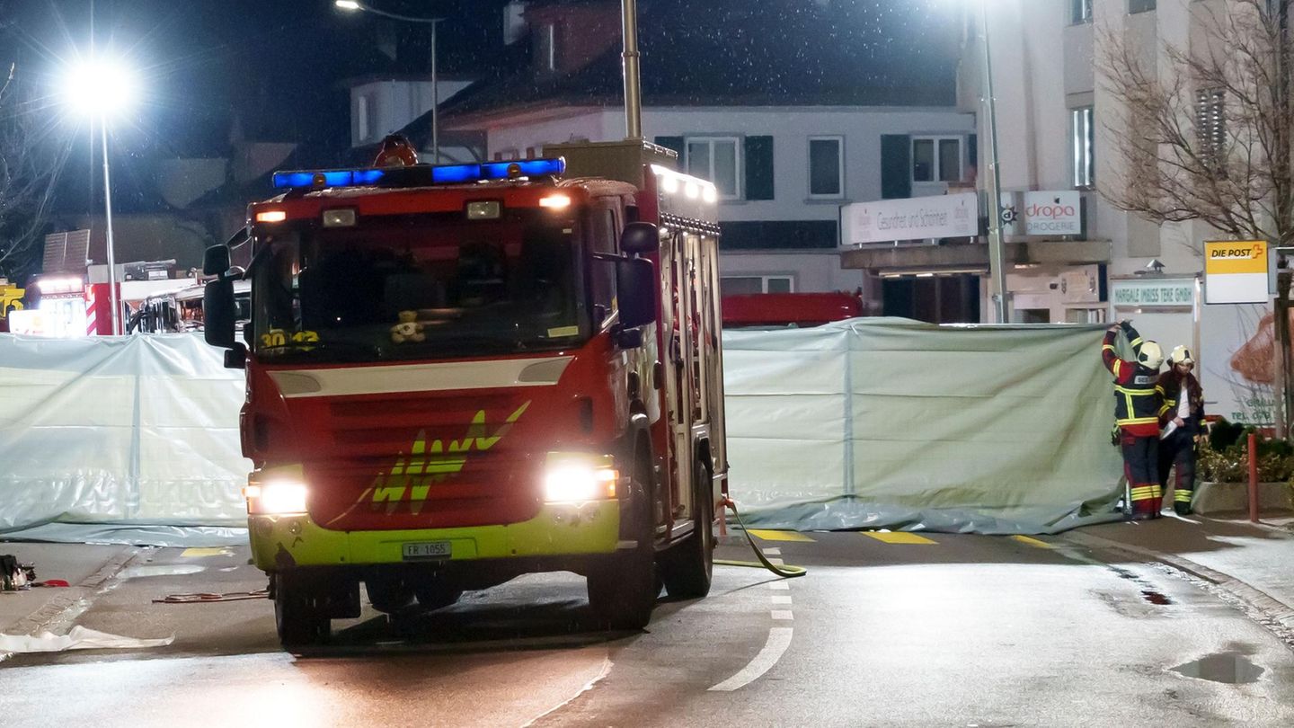 Schweiz: Linienbus fängt Feuer – mehrere Tote und Verletzte