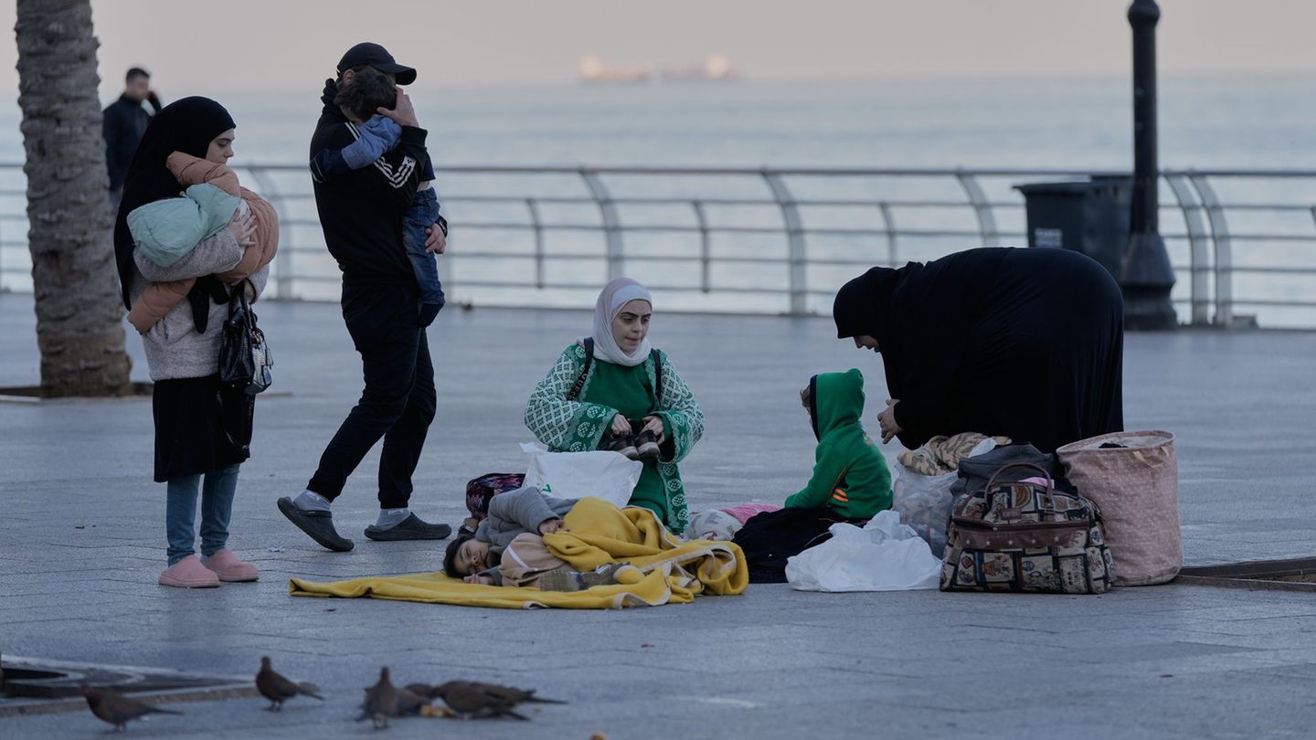 Iran-Krieg: Libanon: Fast 760.000 Vertriebene durch Israels Angriffe