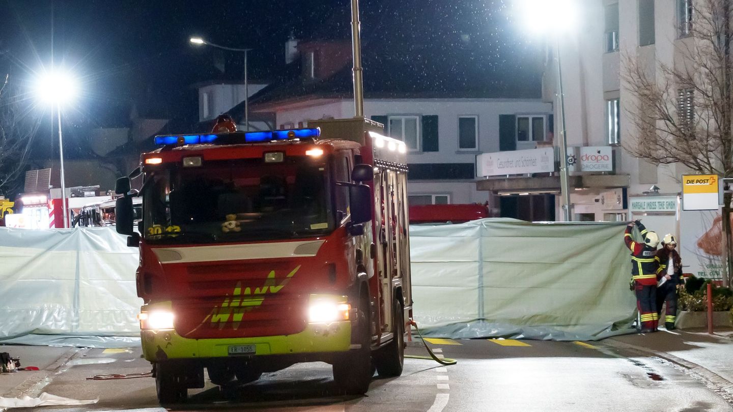 Unfälle: Sechs Tote bei Brandinferno in Linienbus in der Schweiz