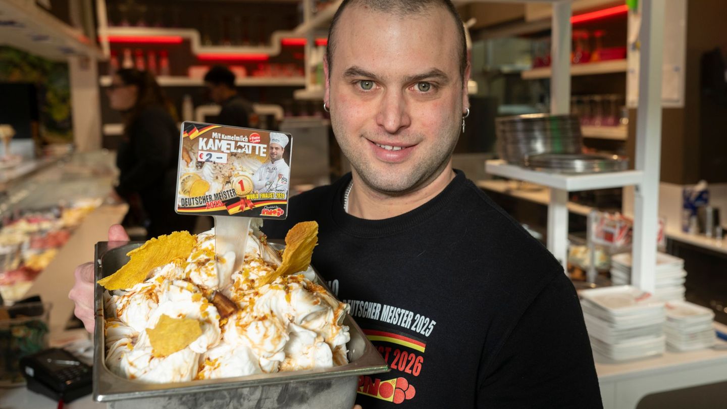 Datteln, Pistazie und Polenta: Eis aus Kamelmilch: Deutscher fliegt zur WM in die USA
