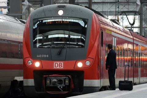 Nahverkehrszug der Deutschen Bahn