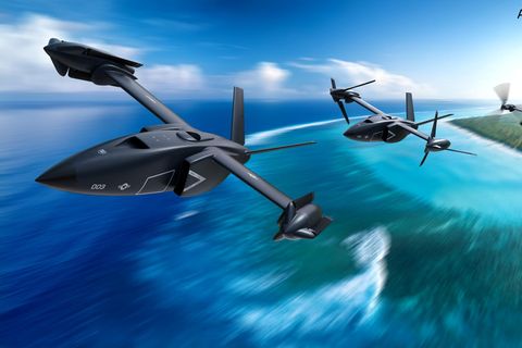 Eine Computergrafik der X-76