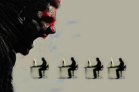 Narzissten als Chefs benutzen Wut und Abwertung, um ihre Ziele zu erreichen (Symbolbild)