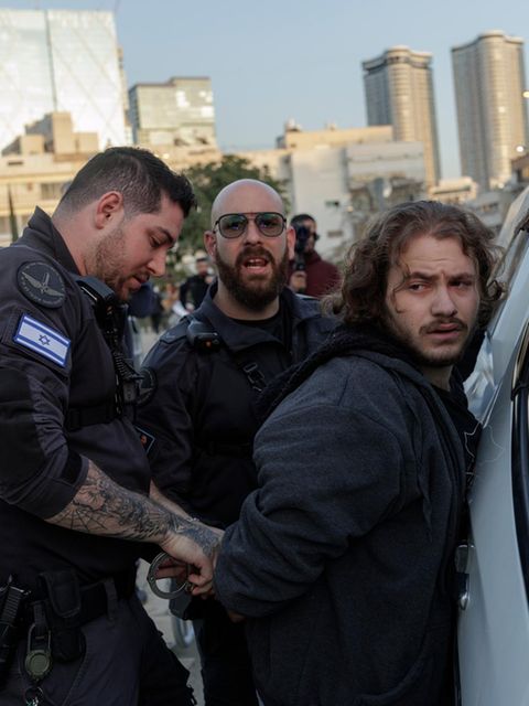 Israel: Antikriegsdemonstrant Greenberg wird verhaftet