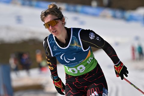 Musste ihr Rennen abbrechen: Kathrin Marchand. Foto: Martin Schutt/dpa