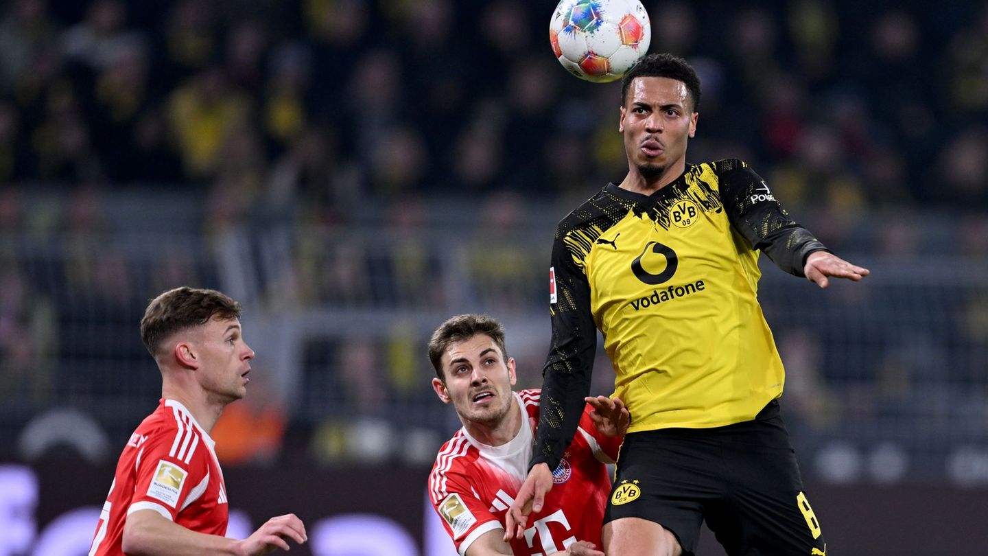 BVB-Profi Nmecha steht vor seiner Vertragsverlängerung in Dortmund (Archivbild) Foto: David Inderlied/dpa