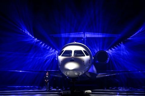 Privatjet der Extraklasse