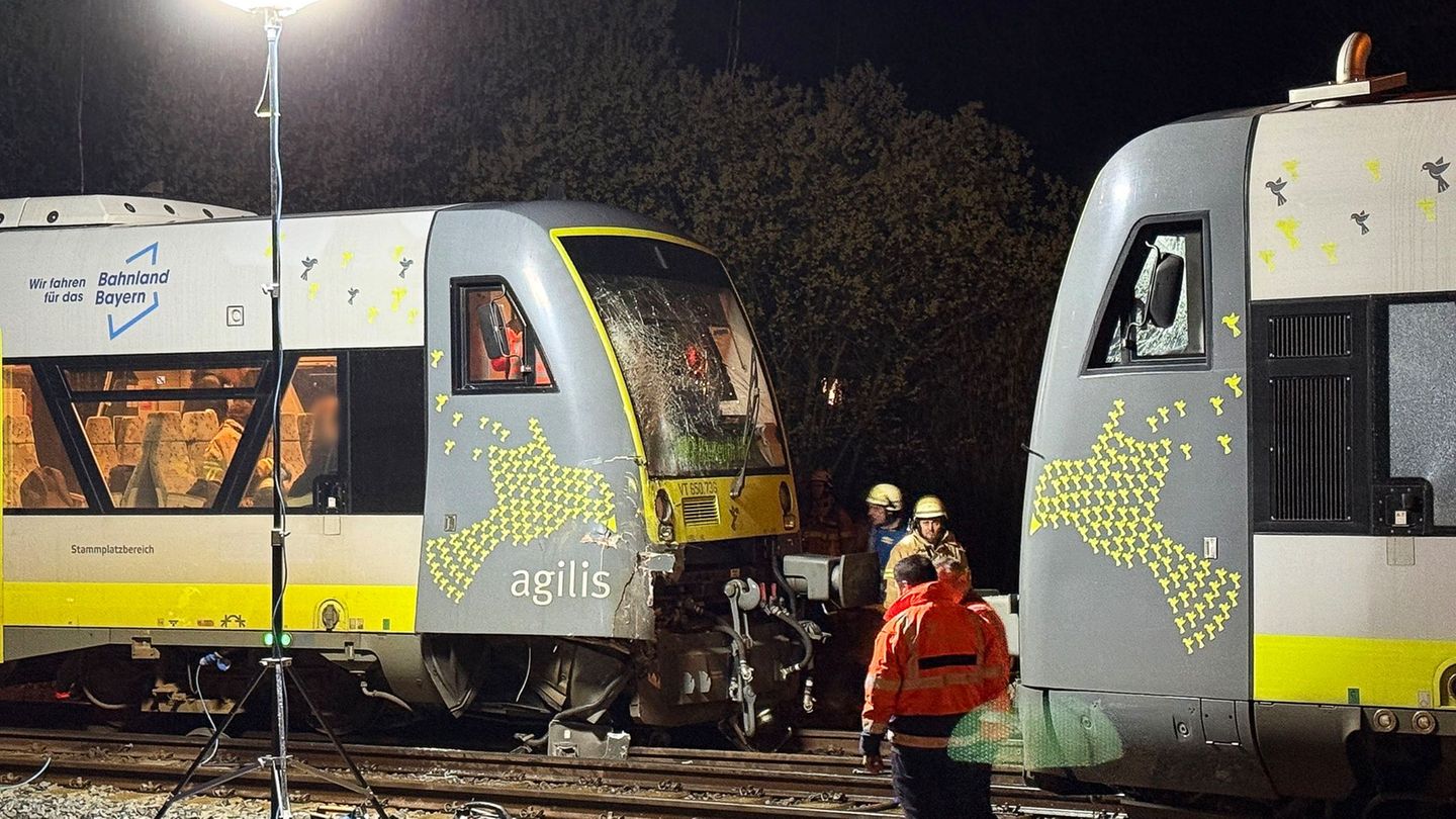 Bei der Kollision zweier Regionalzüge im Bayreuther Hauptbahnhof sind mehrere Menschen verletzt worden. (Symbolbild) Foto: Ferdi